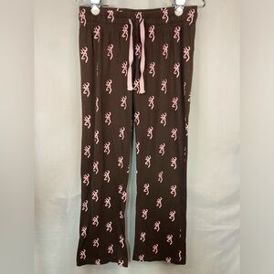 Browning Pajama Bottoms Girls Medium